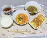 残り野菜でキムチスープ作り方12写真