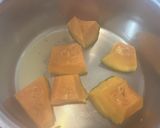＊かぼちゃのホクホク甘辛煮＊作り方1写真