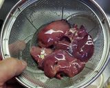 鶏レバー丼作り方3写真