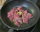 鶏レバー丼作り方5写真