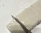フォークとナイフでいただくサラダかまぼこ作り方2写真