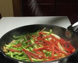【ダイエット中華】鶏ムネ肉の青椒鶏絲作り方14写真