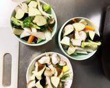 レンジ根菜茄子簡単レモン香港風甘酢酢豚作り方10写真