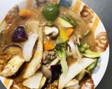 レンジ根菜茄子簡単レモン香港風甘酢酢豚作り方13写真