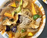 レンジ根菜茄子簡単レモン香港風甘酢酢豚作り方16写真