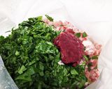 梅肉豚ハンバーグ作り方7写真