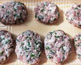 梅肉豚ハンバーグ作り方9写真