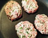 梅肉豚ハンバーグ作り方10写真