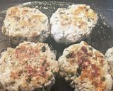 梅肉豚ハンバーグ作り方13写真
