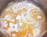 給食の「とうがんのすい物」♡やさしい味作り方3写真