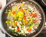夏野菜たっぷりキーマカレー作り方4写真