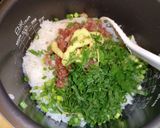 薬味たっぷり鰯の味噌煮缶混ぜご飯作り方2写真