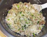 薬味たっぷり鰯の味噌煮缶混ぜご飯作り方4写真