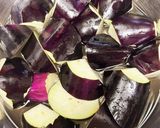 鶏肉と茄子の甘酢ダレ。作り方3写真