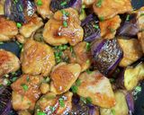 鶏肉と茄子の甘酢ダレ。作り方7写真
