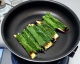 ご飯のおとも。なすの大葉味噌巻き作り方6写真