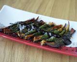 ご飯のおとも。なすの大葉味噌巻き作り方8写真