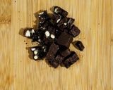 ブラックサンダーをレンジでもちもちケーキ作り方2写真
