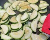 ズッキーニの甘辛味噌煮作り方1写真