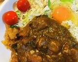 金曜カレー●鶏肉のWペースト+ウスター作り方4写真