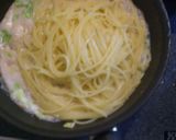 イカの塩辛パスタ作り方6写真