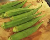 ◆簡単副菜♡オクラの塩昆布かつお和え◆作り方1写真
