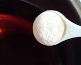 暑さ対策＊麦茶で和のかんてんゼリー作り方3写真