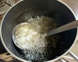 オクラと大根おろしの汁物（お吸い物）作り方5写真