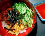 夏にさっぱり うなきゅう丼作り方2写真