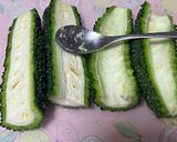 私は最強〜♬ゴーヤとニンニクの赤味噌佃煮作り方1写真