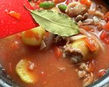 米粉で簡単　野菜ゴロゴロハヤシライス作り方6写真