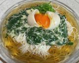 ♡モロヘイヤ長芋のとろとろ冷やし素麺♡作り方6写真