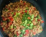 【油かけ炒め３】香味挽肉のレタス包ご飯♡作り方18写真
