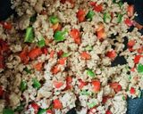 【油かけ炒め３】香味挽肉のレタス包ご飯♡作り方17写真