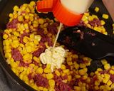 レタス包みコーンとコンビーフのマヨ炒め作り方3写真