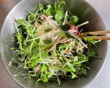 春雨と水菜のわさポンSeaサラダ作り方7写真