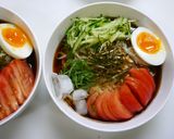簡単!冷やし納豆そうめん作り方2写真