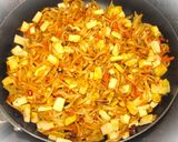 「大葉焼きそば（高野豆腐ﾊﾞｰｼﾞｮﾝ）作り方8写真