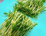 豆苗と鶏肉の中華野菜炒め作り方4写真