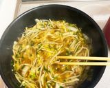 生姜でさっぱり◎野菜の餡掛け揚げ焼きそば作り方5写真