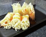 余ったうどん大量消費!ライスペーパー包み作り方3写真