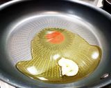 超簡単！きのこのクリームパスタ生ハム添え作り方2写真