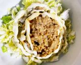 【減塩】納豆と生白菜のマヨネーズ和え作り方3写真