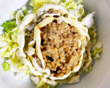 【減塩】納豆と生白菜のマヨネーズ和え作り方3写真