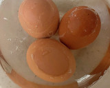 コンビニのとろっとした塩味付きのゆで卵作り方4写真