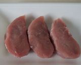 簡単♪美味♪やわらか♪豚ヒレ肉の甘酢味作り方1写真