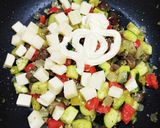 うちの味☆夏野菜たっぷりと♪バジルマヨ♪作り方16写真