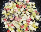 うちの味☆夏野菜たっぷりと♪バジルマヨ♪作り方17写真