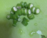 オクラおろし冷やしうどん作り方1写真