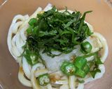 オクラおろし冷やしうどん作り方10写真